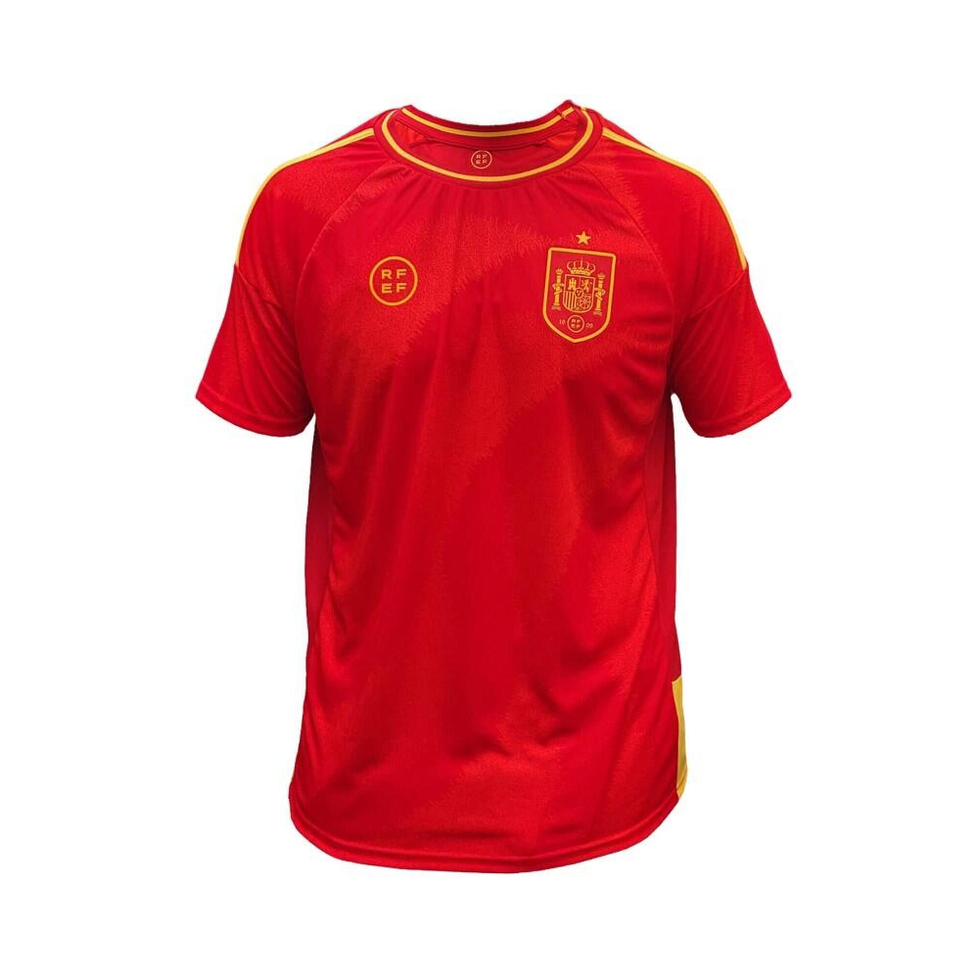 Camiseta Futbol Espana Eurocopa 2024 1 Equipacion Replica Oficial Lamine Yamal Decathlon